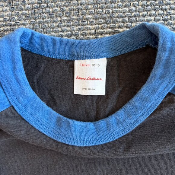 ⚾ Hanna Andersson Boys Baseball Tee – Size 10 - Picture 3 of 4
